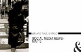 Social Media - News et Outils - Mai 2015