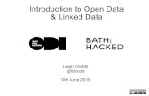 Introduction to Open Data & Linked Data