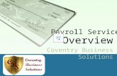 Coventry Business Solutions - Payroll Services