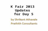 K Fair 2013 Updates for Day 5