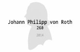 Johann philipp von roth