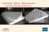 Custom Boat Mattress Information