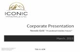 Iconic minerals presentation march 2015
