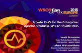 Private PaaS for the Enterprise - Apache Stratos & WSO2 Private PaaS