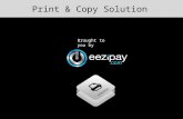 Integrated Cashless Print and Copy Solution