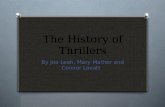 The History Of Thrillers