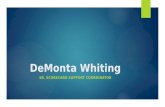 DeMonta whiting- A well reputed scorecard Coordinator