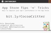 App Store Tips & Tricks - CocoaConf Boston 2014