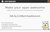 Make your apps awesome!