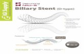 Taewoong Niti-S Biliary Stent | D-type