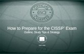 How to Prepare for the CISSP Exam