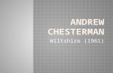 Andrew chesterman