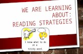 Reading keys   reading strategies slideshow
