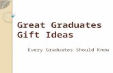 Great graduates gift ideas
