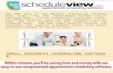 Small business scheduling software