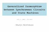 Generalized Isomorphism between Synchronous Circuits and State Machines