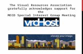 MDID Special Interest Group, VRA 2015