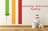 Painting services sydney