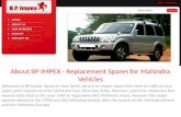 Swaraj Mazda Spare Part India -