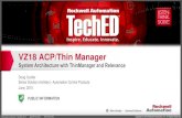 ACP ThinManager: System Architecture with ThinManager and Relevance: Providing a Path to Your Plant’s Thin Client and Mobile Future