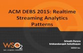 ACM DEBS 2015: Realtime Streaming Analytics Patterns
