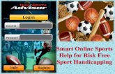 Smart online sports help for risk free sport handicapping