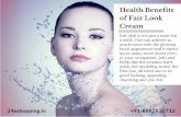 Health Benefits of Fair Look Cream -24eshopping.in