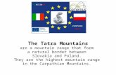 The tatra mountains