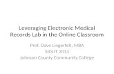 2013 sidlit leveraging electronic medical records lab in the online