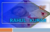 Introduction of mr. rahul kumar