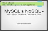 MySQL's NoSQL -- SCaLE 13x Feb. 20, 2015