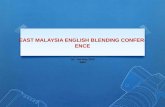 English speaking blending conference May 1-3 in Sibu