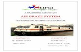 Air brake system of locomotive