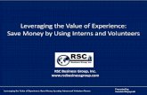Leveraging The Value Of Experience And Save Money By Using Interns And Volunteers