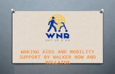 Overcome the mobility difficulties with wnr walking aids