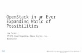 OpenStack in an Ever Expanding World of Possibilities - Vancouver 2015 Summit
