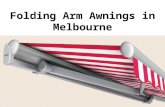Folding Arm Awnings Melbourne