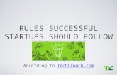 Rules Successful Startups Should Follow