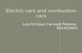 Electric cars and combustion cars