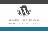 Scaling Tech in Asia
