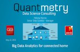 Big Data Analytics for connected home