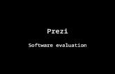 Prezi evaluation software