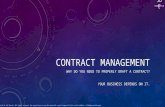 Contract Management: Why Do You Need to Properly Draft a Contract?