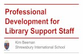 Professional Development for Library Support Staff