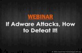 If adware attacks, how to defeat it
