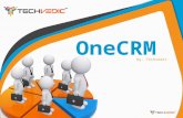 OneCRM – Brings Ease-Of-Use, Flexibility, Scalability and Security for Better Customer Relationship Management