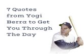 7 Quotes from Yogi Berra to Get You Through the Day