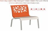 Now buy quick ship banquet chairs online for low prices