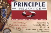 Principle of Insurance