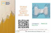 Global Adult Diapers Market 2015-2019